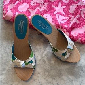 Coach Polka Dot Laverne Heels